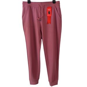 Joggers stretchable drawstring pants with side pockets women’s Size Large